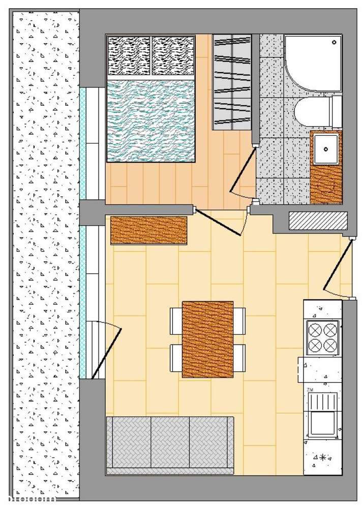 Idealne na wynajem, 2 pokoje z aneksem kuchennym - Pełny obrazek: 5/10