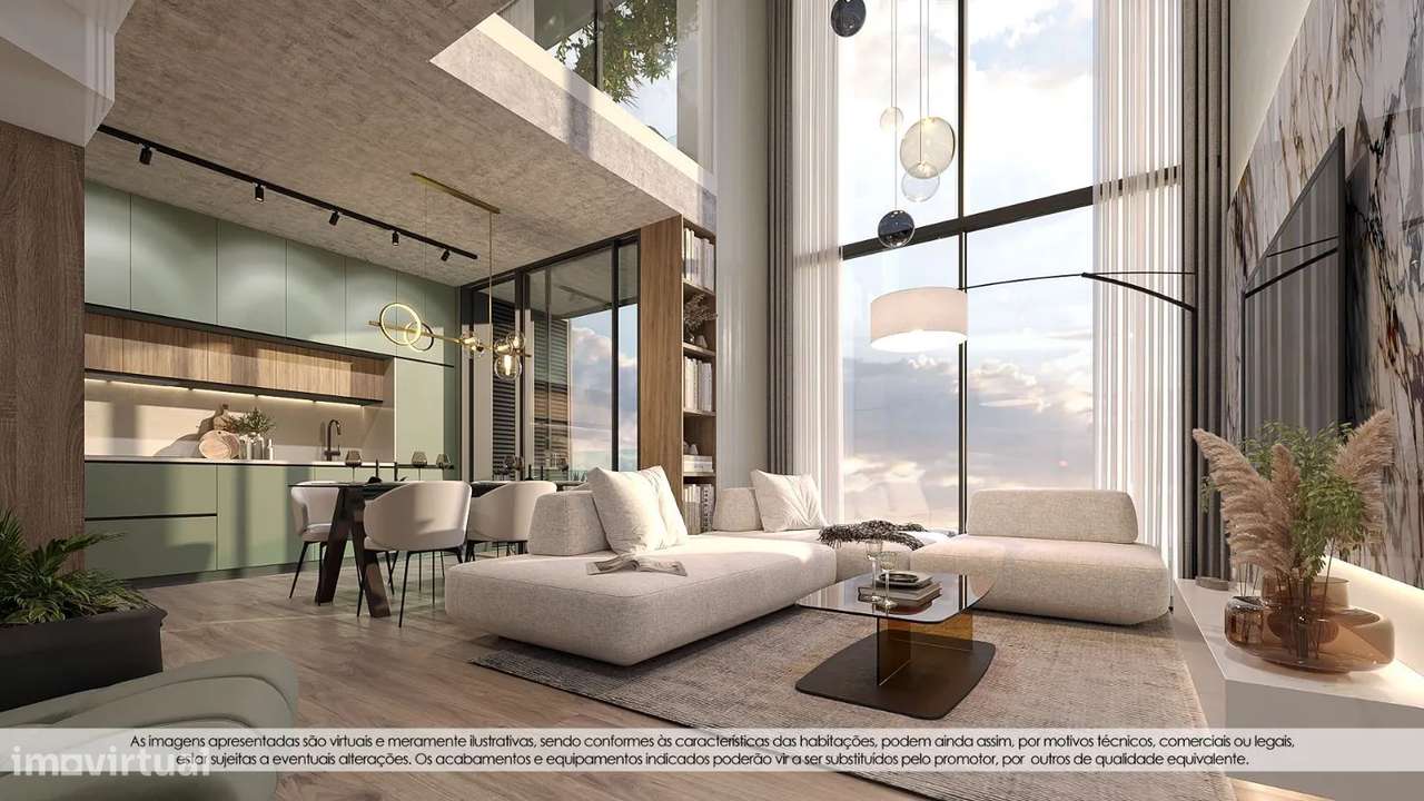 T2 Duplex Novo c/ Varanda em Vila Nova de Gaia - Grande imagem: 4/18