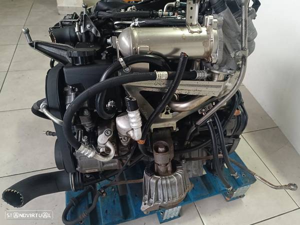 Motor Mercedes C220 cdi 170cv 2008 OM 646811 W204 caixa automatica -722640 - 7