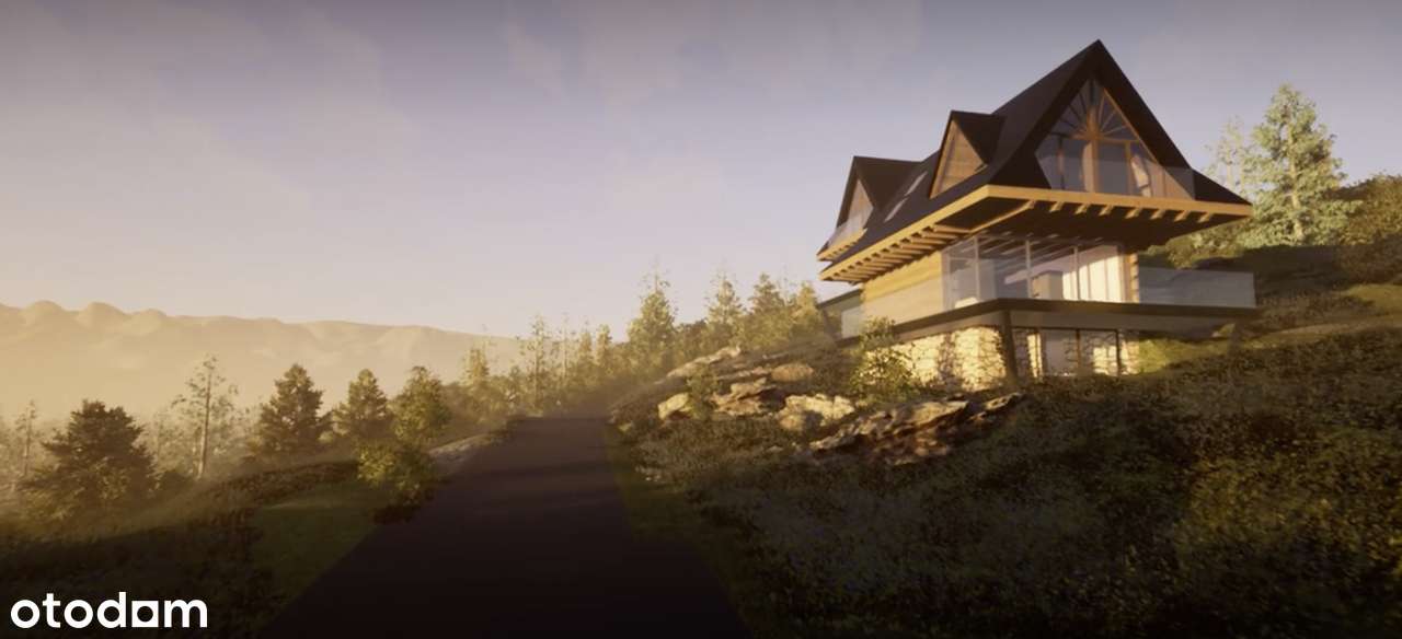 Działka 2074 m² w malowniczej okolicy górskiej-5