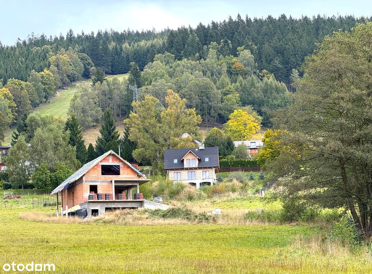 Dom w trakcie budowy/duża działka/Góry Sowie!-9