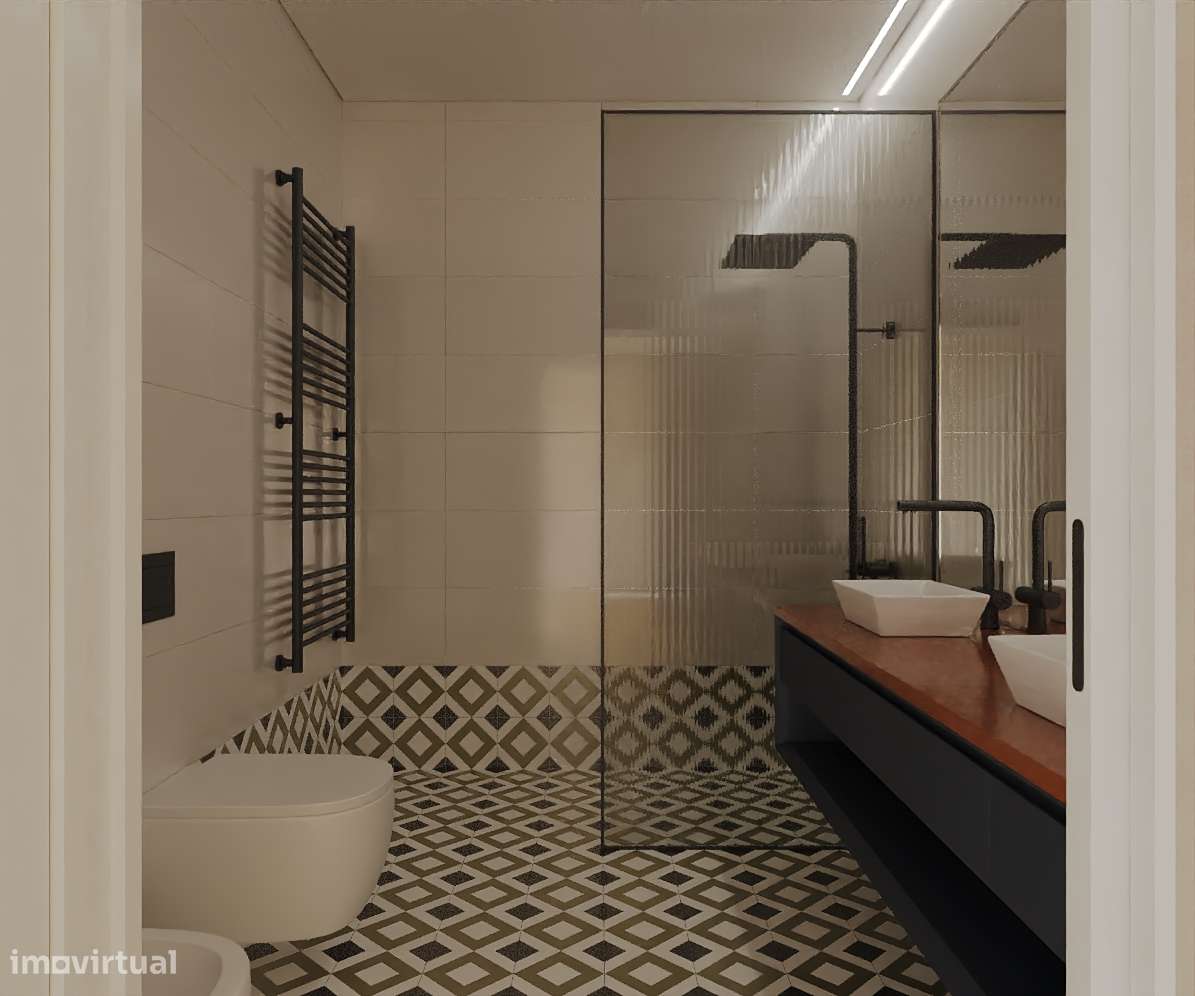 Apartamento de Luxo T1  — Frente ao Metro do Bolhão - Grande imagem: 4/8