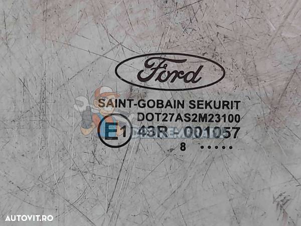 Geam usa dreapta spate Ford Focus 2 (DA) [Fabr 2004-2012] OEM - 2