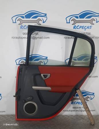 PORTA PORTAS TRASEIRA TRÁS DIREITA SMART FORFOUR I 1 454 MOTOR PUXADOR VIDRO - 5