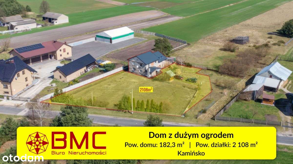 Duzy Dom na działce 21a Leśna okolica