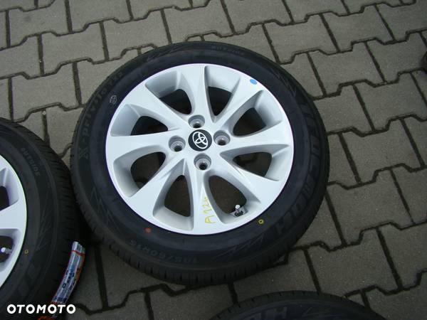 a126 4x100 Toyota Yaris 6Jx15 Lato niemontowane 185/60 R15 - 5