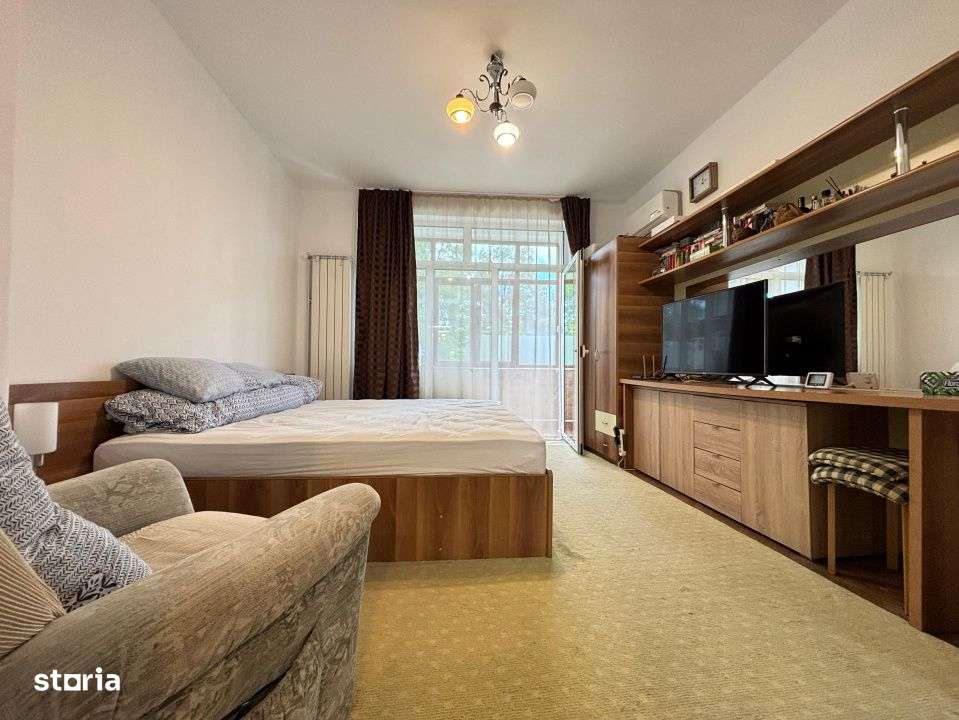 Garsoniera de la Drept, etaj 1, 28 mp, mobilata, centrala, 5 min metro - Imagine principală: 1/15