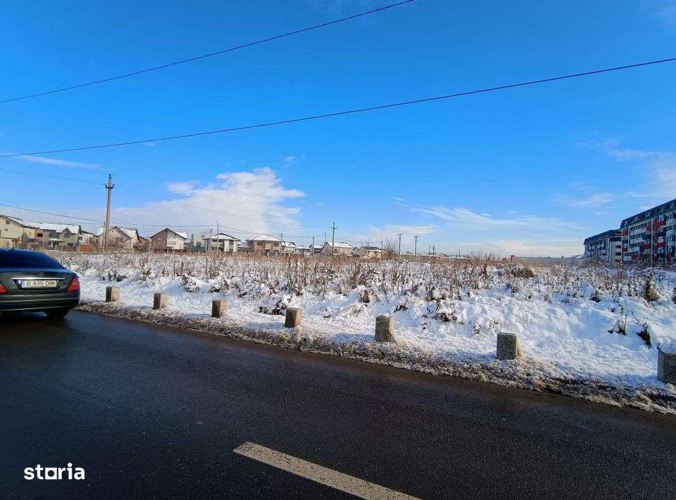 Teren de vanzare sau inchiriere Chiajna/ perfect pentru casa - Imagine principală: 3/5