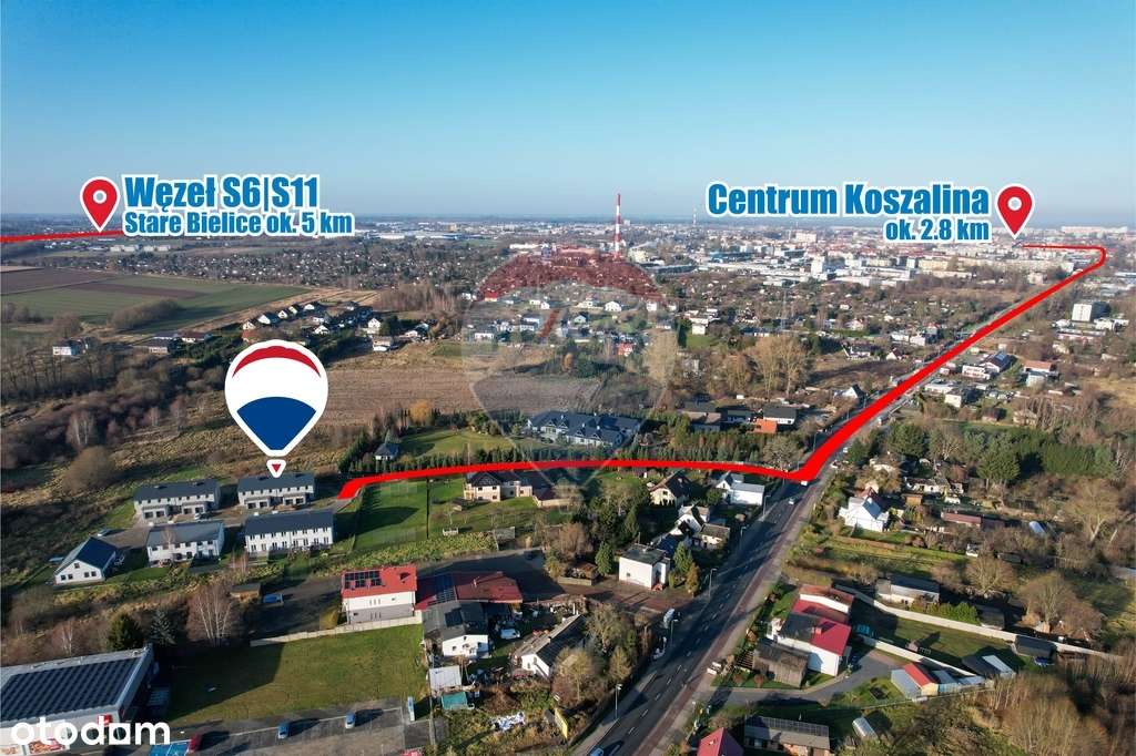 domy szeregowe przy ul. Połczyńskiej w Koszalinie! - Pełny obrazek: 4/20