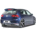 DIFUSOR TRASEIRO PARA VOLKSWAGEN VW GOLF VII R DUPLA SAÍDA - 5