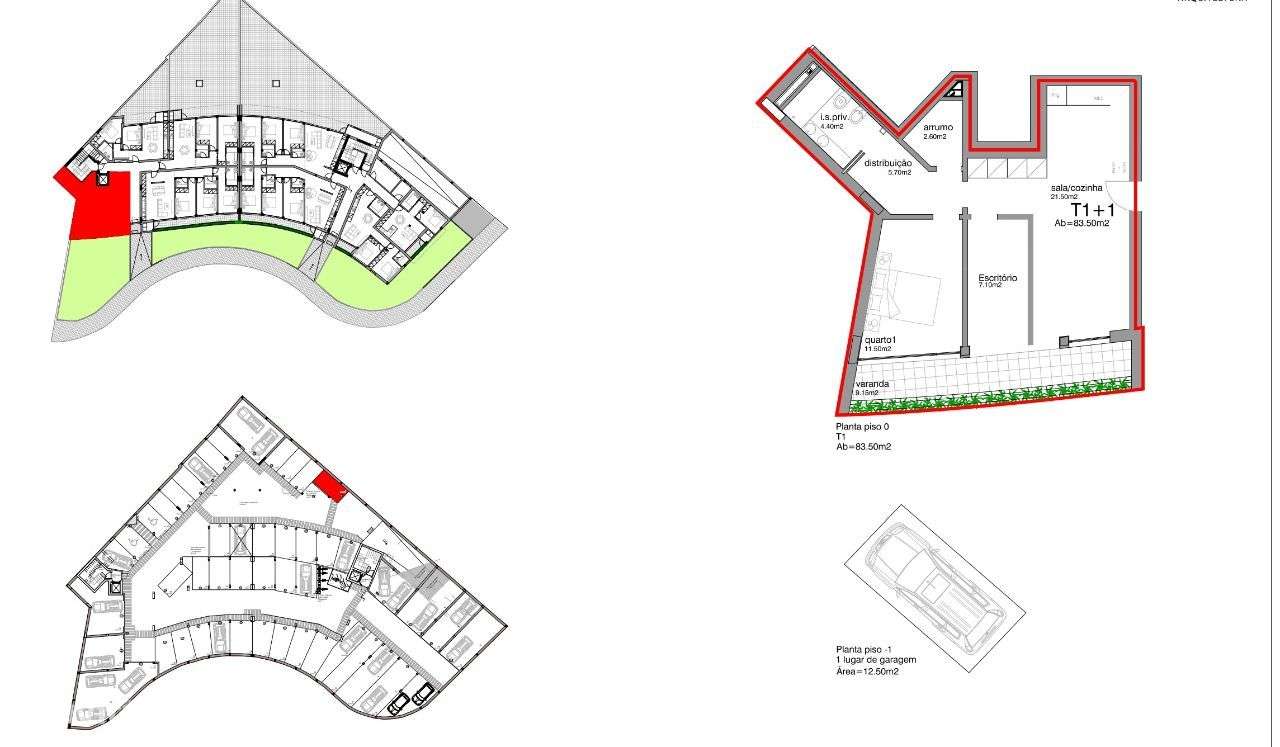 Apartamento T1+1, novo, perto da Universidade de Aveiro e do Glicínias-14