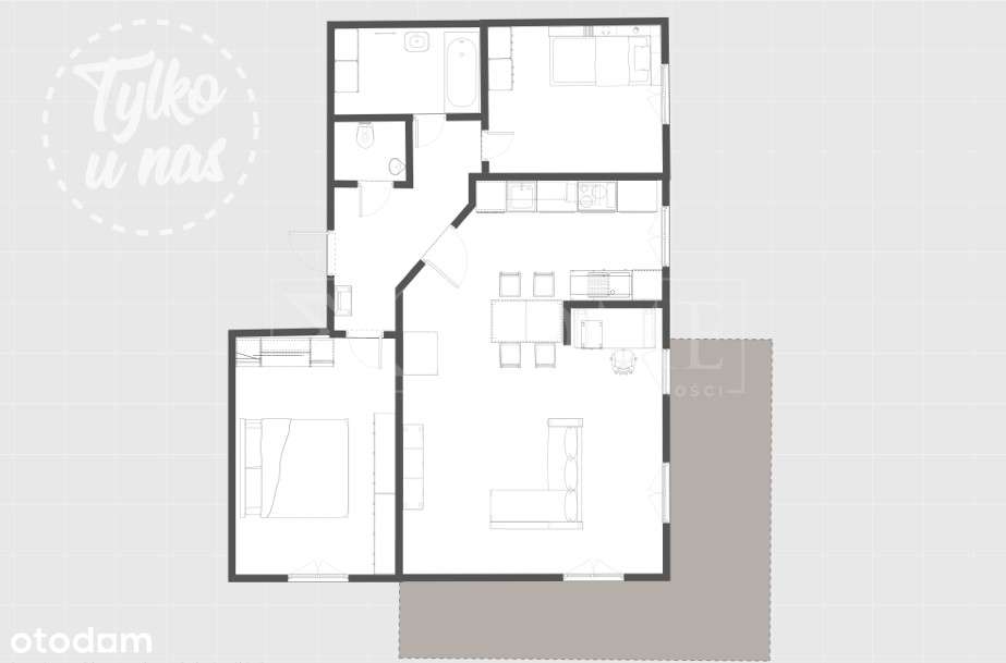 Apartament 3-pokojowy ul. Waclawa-13