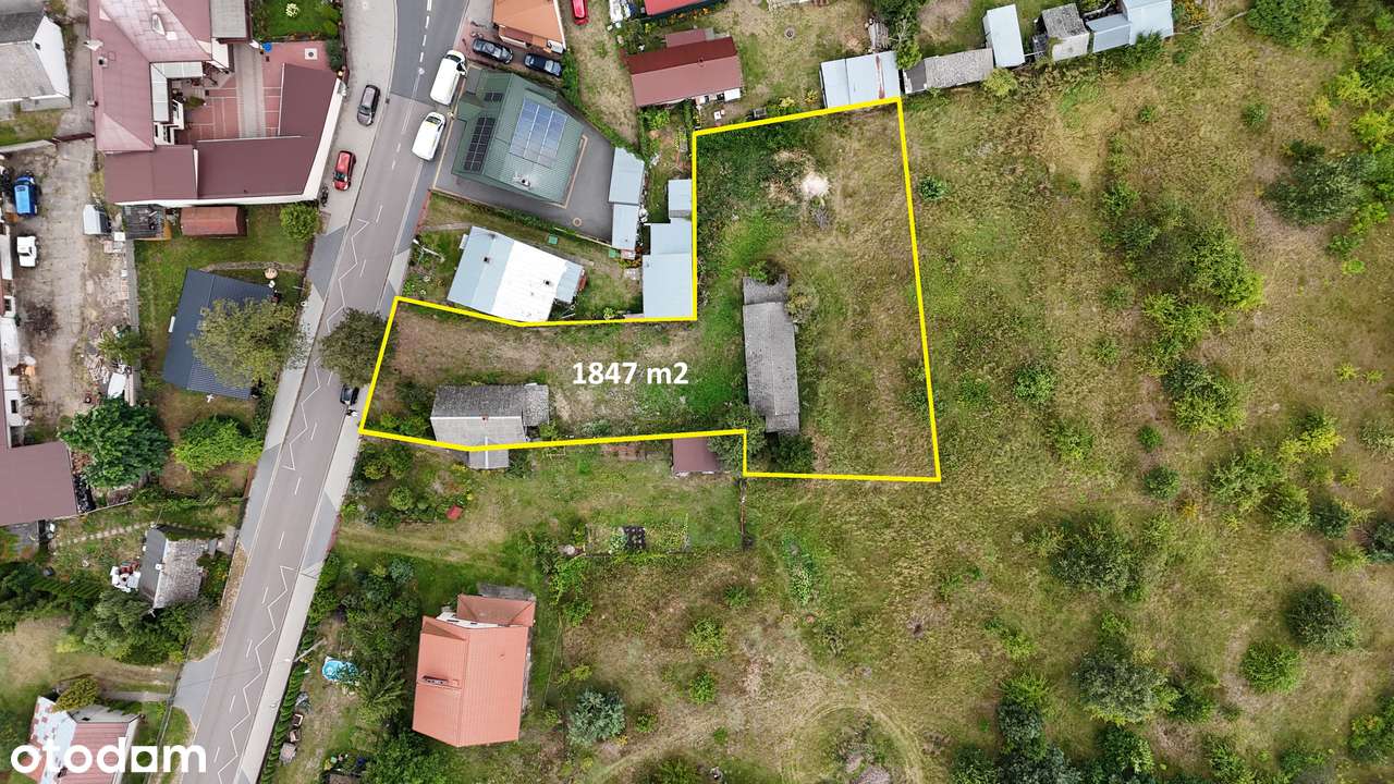 Dziaka budowlana Porębą Średnia 1847 m2 - Pełny obrazek: 4/5
