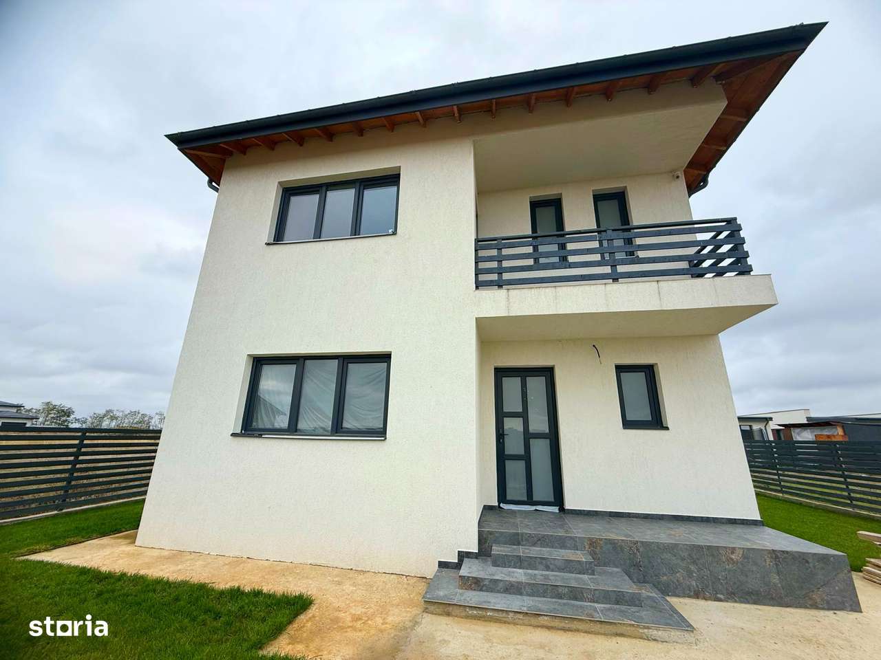 Vila Moderna Individuala / 4 Camere / 2 Bai / Teren 375 mp - Imagine principală: 1/10