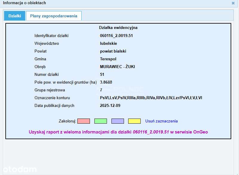 Ziemia rolna o pow. 3,9 Ha w gminie Terespol-5