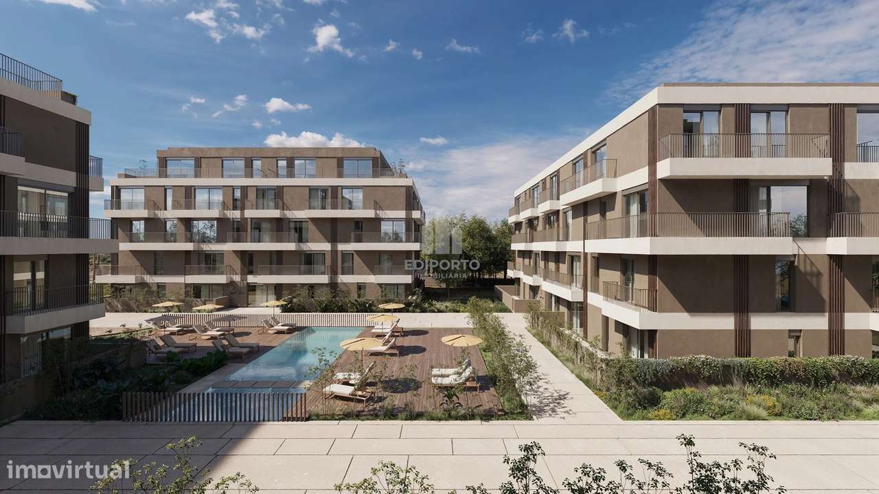 T1 Moderno com Varanda e Piscina – Empreendimento Mais Vitta, Frazão-17