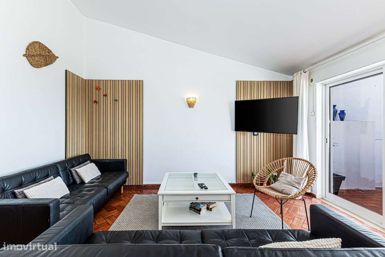 Casa geminada com caráter e vista para o mar em Burgau, Budens-6