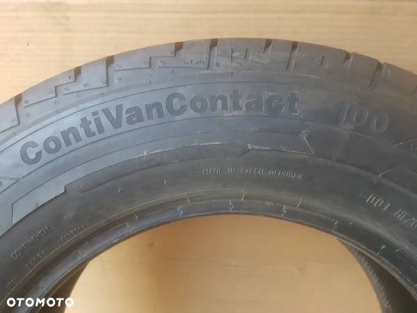 Opona Lato Continental Conti Van Contact 100 rozmiar 225/65R16 112/110R 9mm iveco - 5