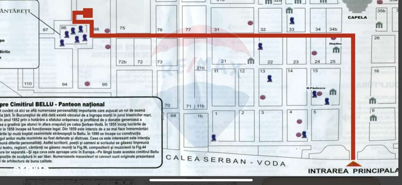 Loc de veci cu 6 locuri in cimitirul Bellu-0