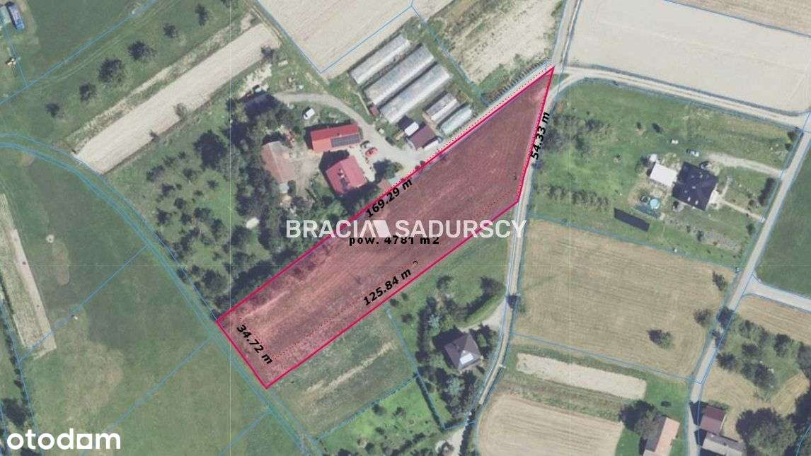 Działka Budowlana Szyk 47 A Płaska Widokowa Uzbro. - Pełny obrazek: 5/15