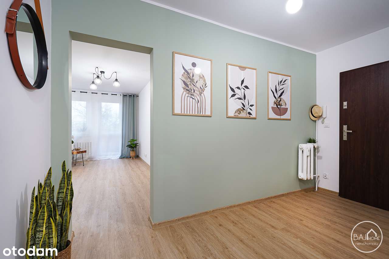 REZERWACJA !!! 2 pokoje, po generalnym remoncie, Stare Gliwice, balkon-11