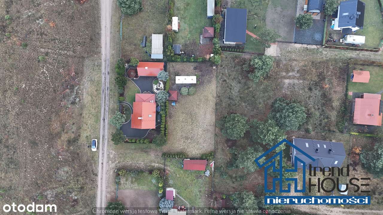 Działka w drugiej linii brzegowej Jeziora Świętego - Pełny obrazek: 3/5