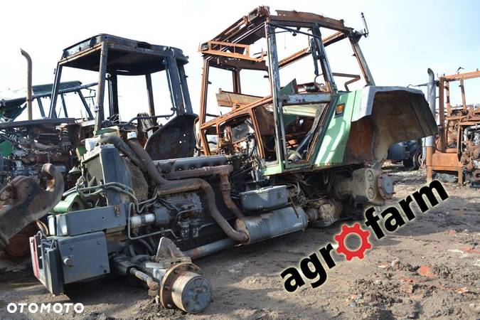 Fendt 312 309 308 310 311 części używane skrzynia silnik most oś napęd podnośnik zwolnica obudowa - 1