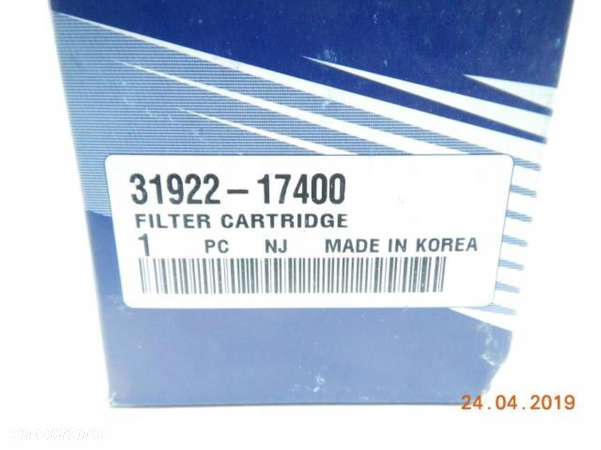 Hyundai OE 3192217400 filtr paliwa - 2
