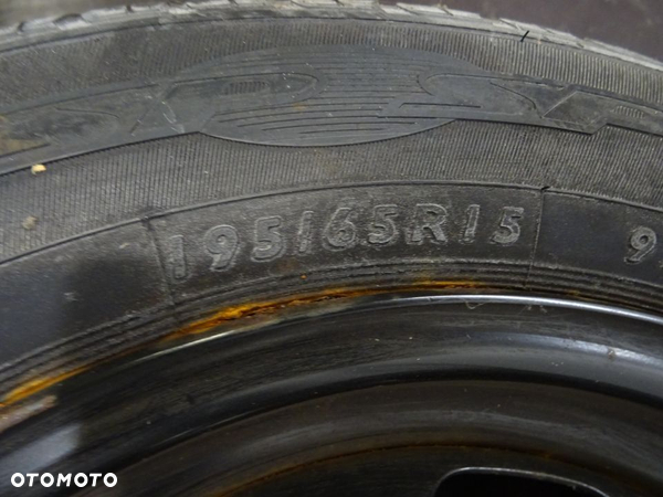 PEUGEOT 307 2.0HDI HB 5D KOŁO ZAPASOWE ZAPAS 4X108 R15 6J ET27 - 3