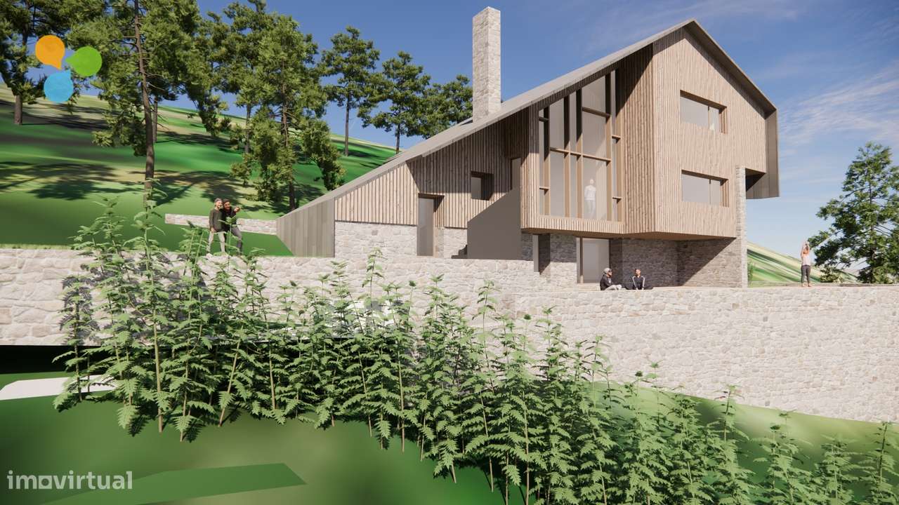 Moradia Devoluta – Projeto Aprovado na Serra da Estrela - Grande imagem: 2/20