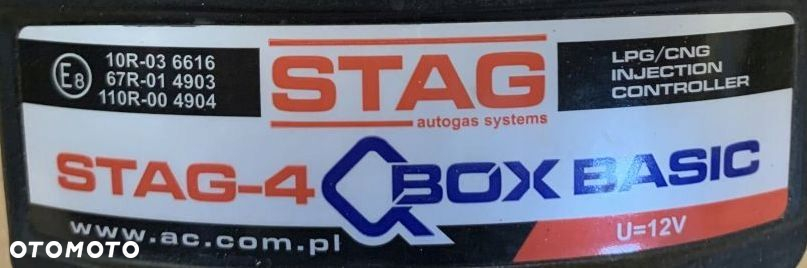 Sterownik komputer gazu Stag-4 LPG 4-cyli 10R-036616 - 5