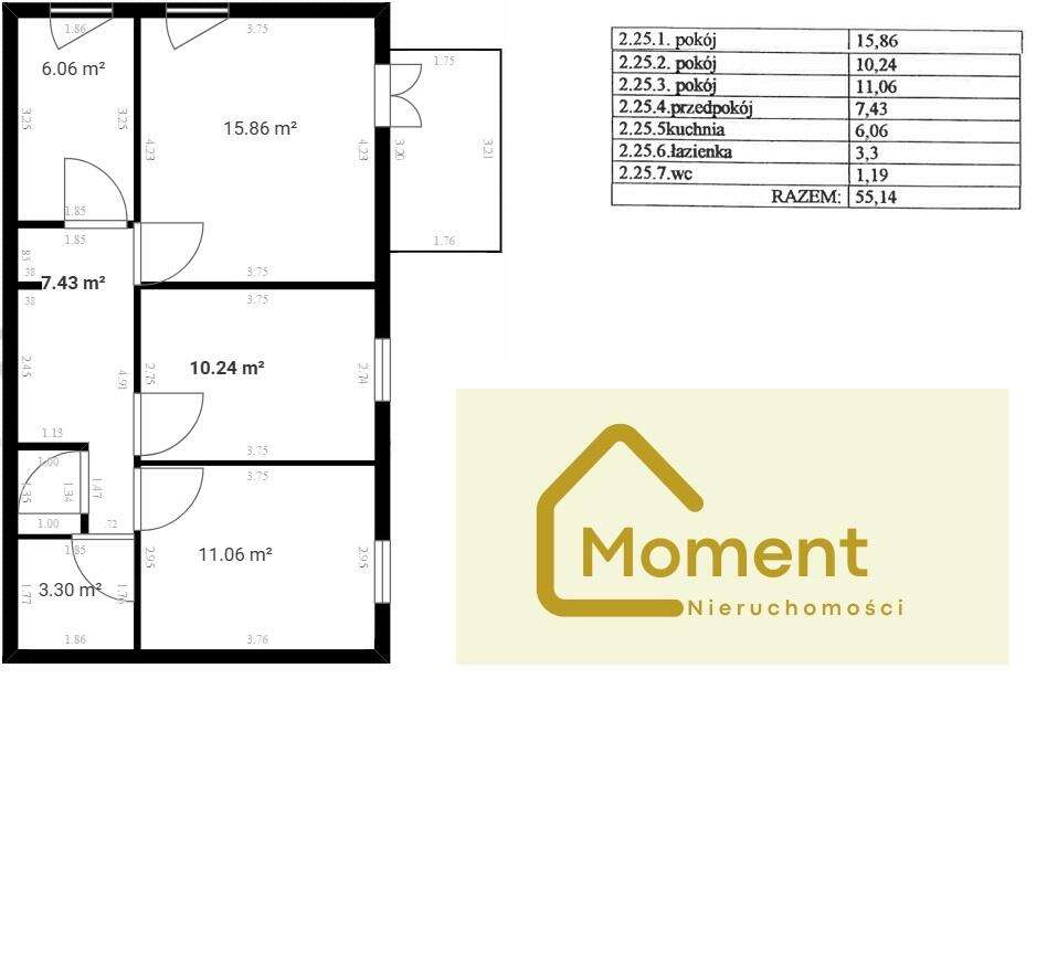 3-pokojowe mieszkanie w świetnej cenie *Brak prowizji dla kupującego*-19