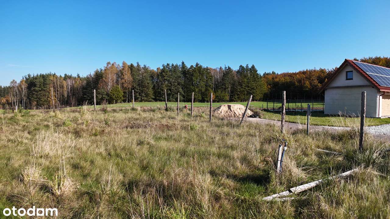 Działka budowlana 1014 m² – Zgorzałe –uzbrojona, asfalt, Jezioro 450 m-8