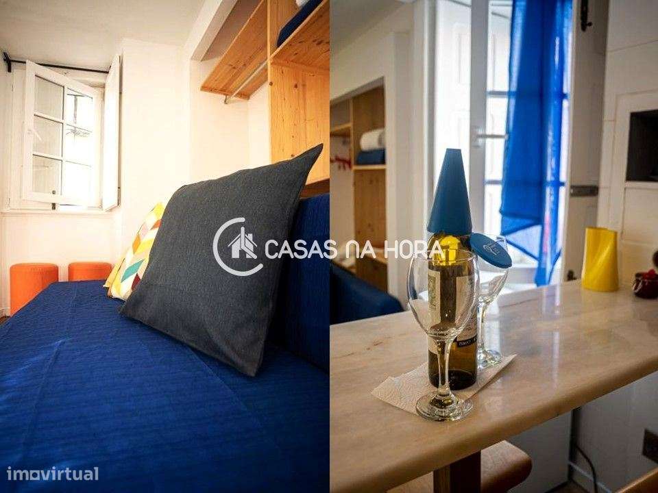 Setúbal - Bairro S. Domingos, T1 mobilado e equipado. - Grande imagem: 5/10