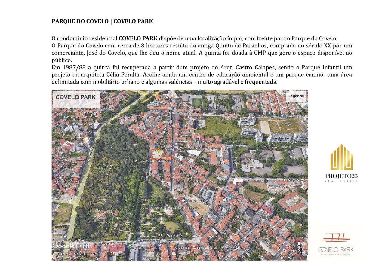 Apartamento T1 Novo em Condomínio Fechado Junto ao Parque do Covelo.-13