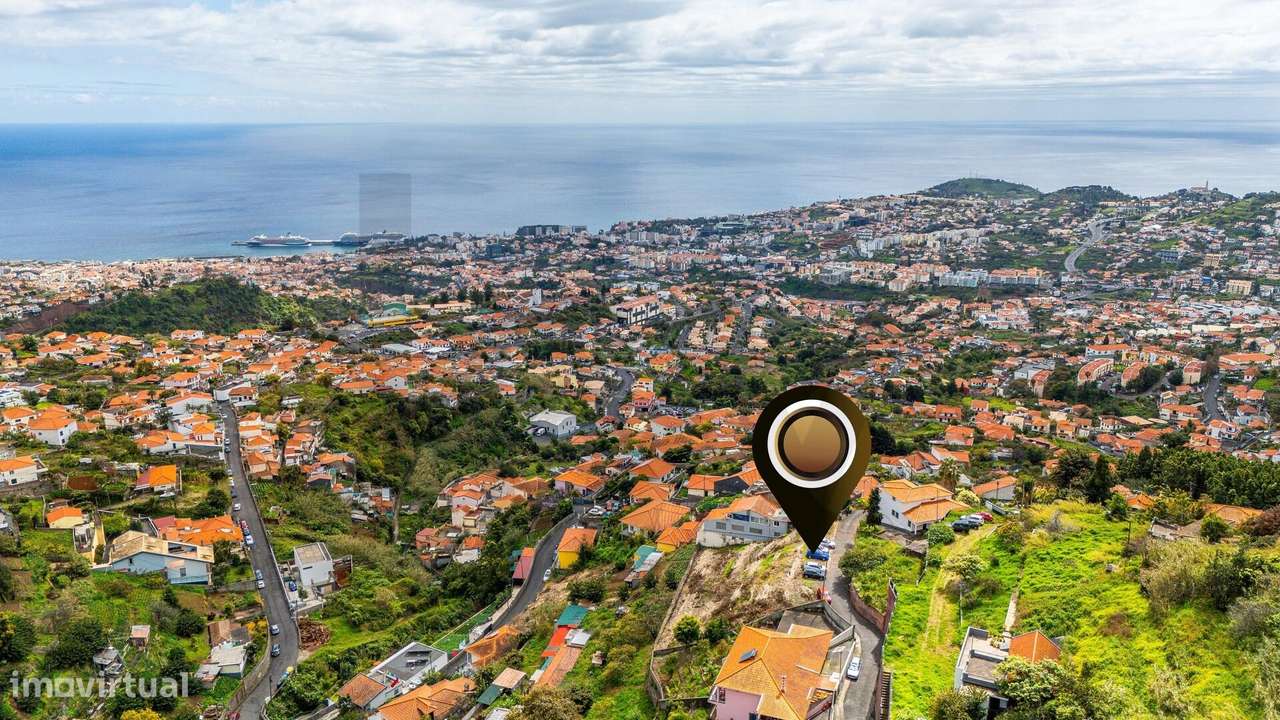 Terreno para Construção em São Roque, Vista Baía do Funchal– Excelente - Grande imagem: 1/10
