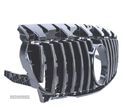 GRELHA FRONTAL PARA MERCEDES CLA W117 13-16 GTR STYLE PRETO BRILHANTE - 2