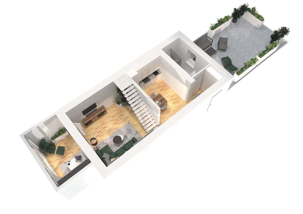 Nowoczesny domek, bez prowizji, Łódź Górna-3