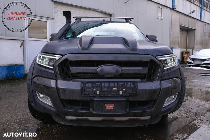Faruri LED Light Bar Ford Ranger (2015-2020) LHD Negru cu Semnal Dinamic- livrare gratuita - 24