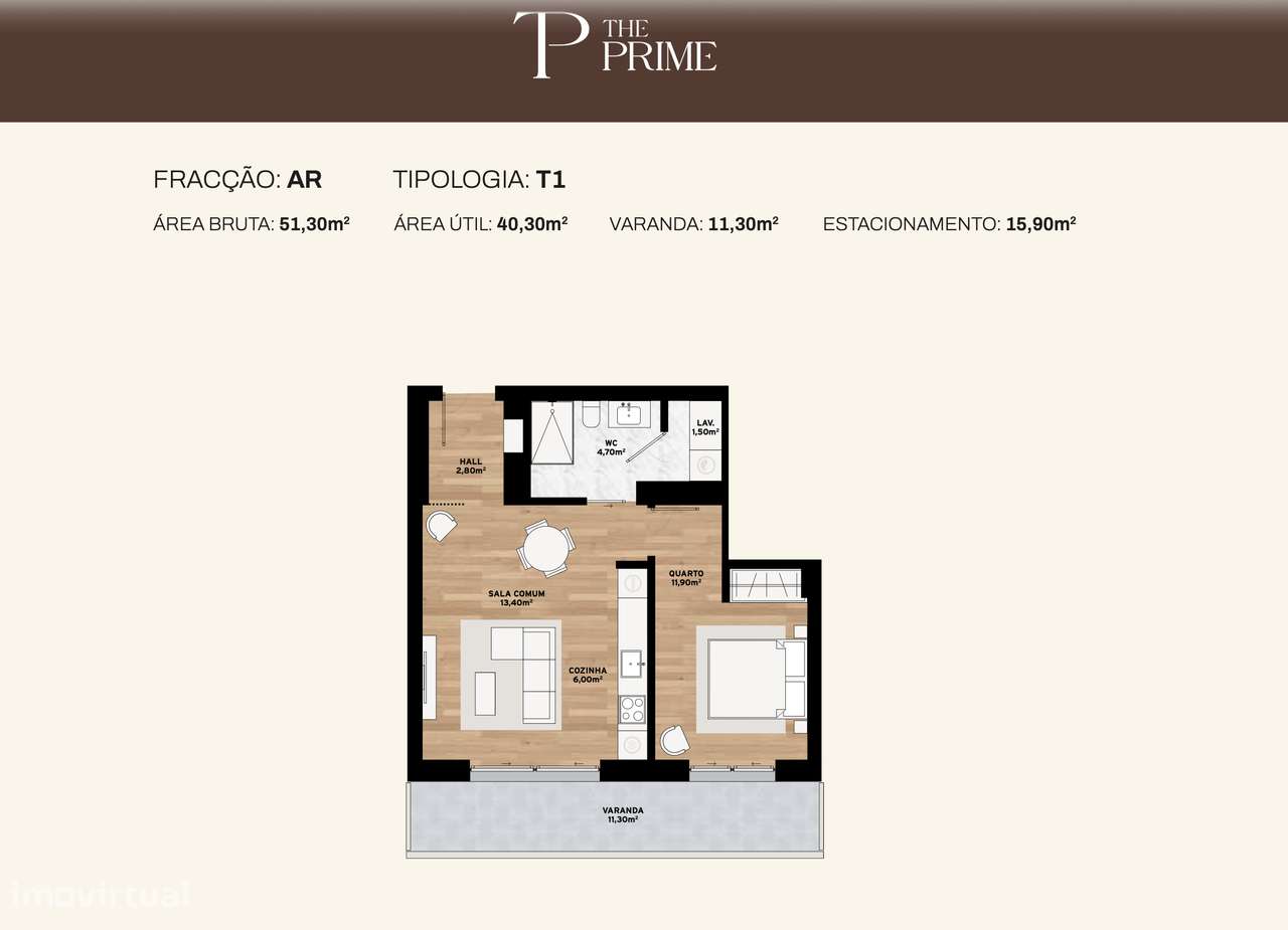 Apartamento T1 Canidelo Pinhais da Arrábida ao Mercadona-6