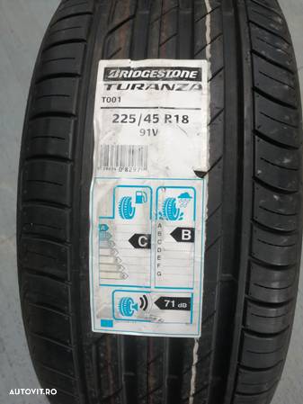 Anvelopa noua vara 225/45 R18 BRIDGESTONE TURANZA T001 91V - 1