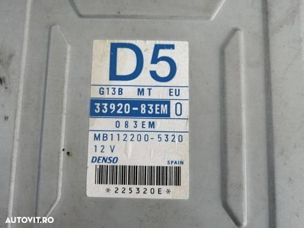 Calculator Motor Ecu Suzuki Wagon 1.3 Benzina Livram Oriunde - 4