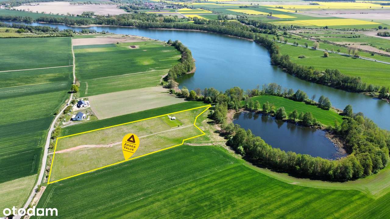 OSTATNIA działka nad jeziorem | Bezterminowe WZ ! | Media w drodze wew-8