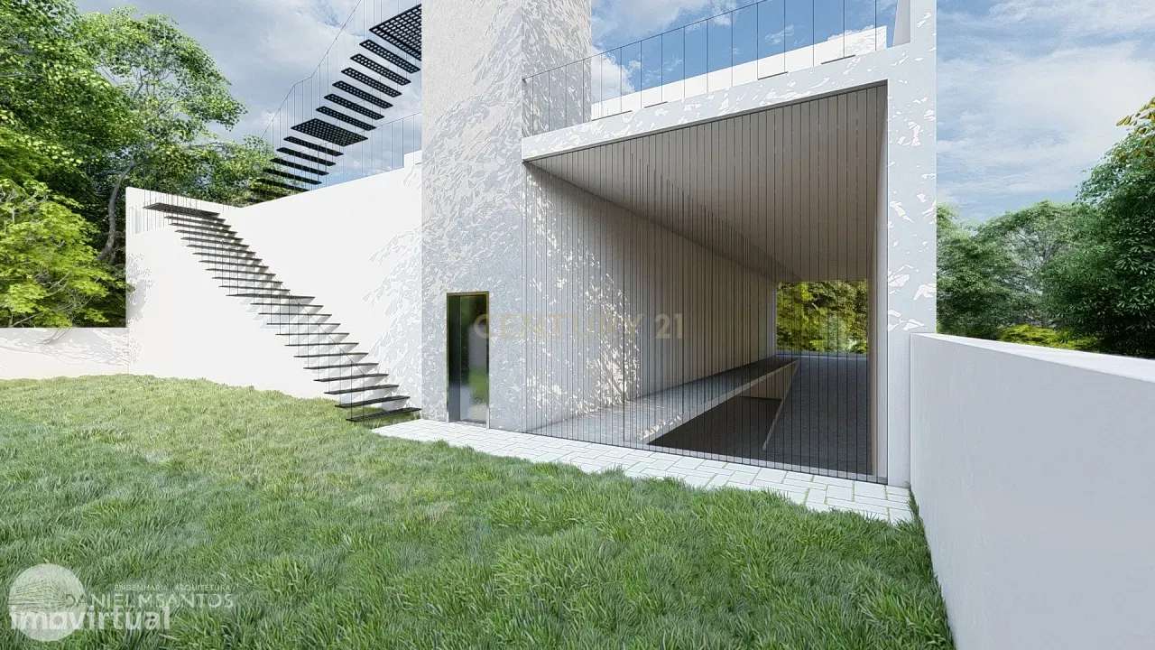 Projecto de arquitectura e PIP aprovado para um edificio misto. - Grande imagem: 5/22