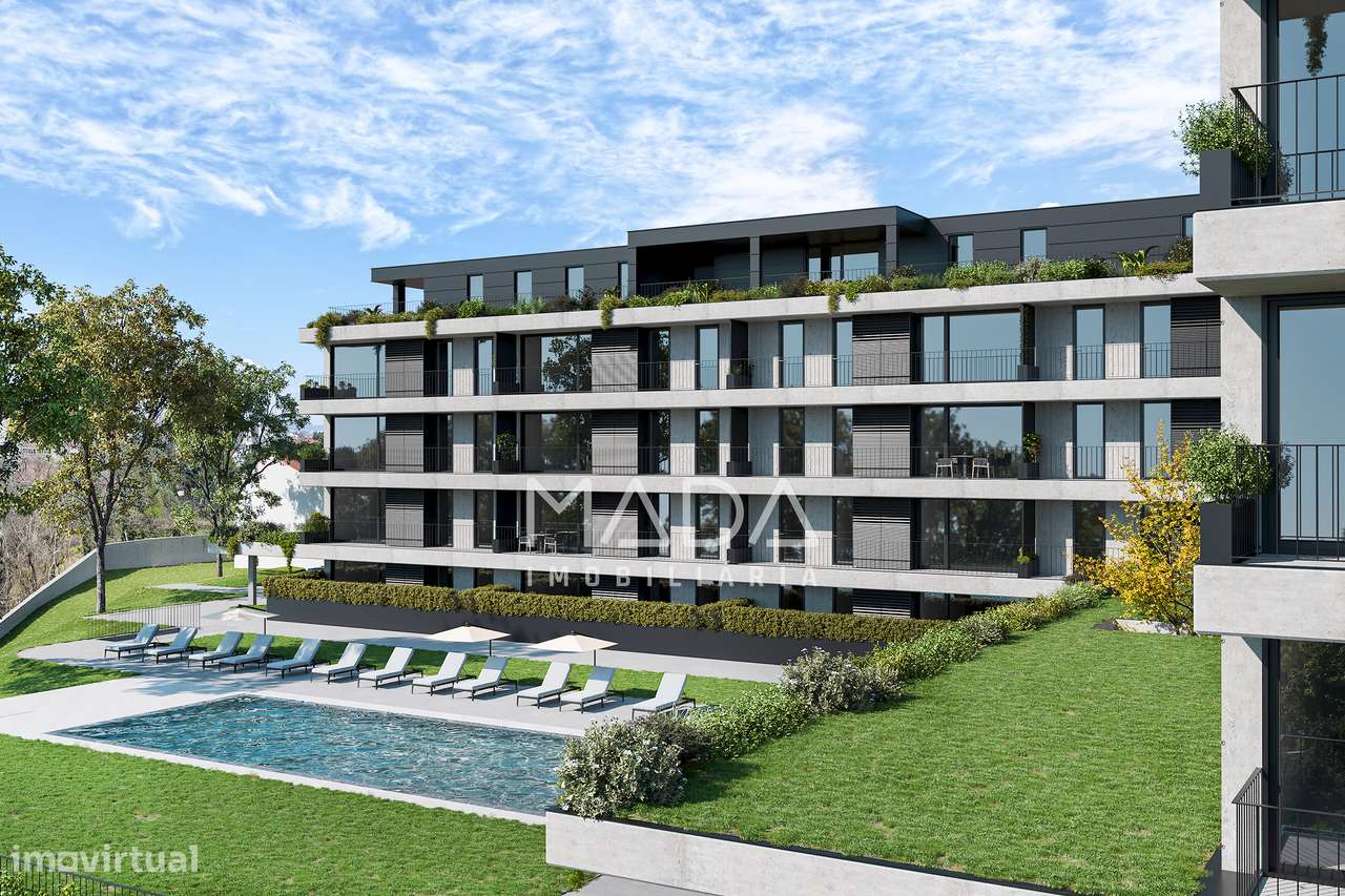 NOVO Apart. T1 c/piscina, ginásio e lugar de garagem em Braga - Grande imagem: 3/31