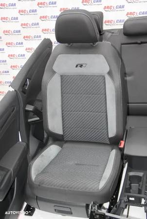 Interior din piele si textil VW T-Roc (A11) R-Line 2017-prezent - 3