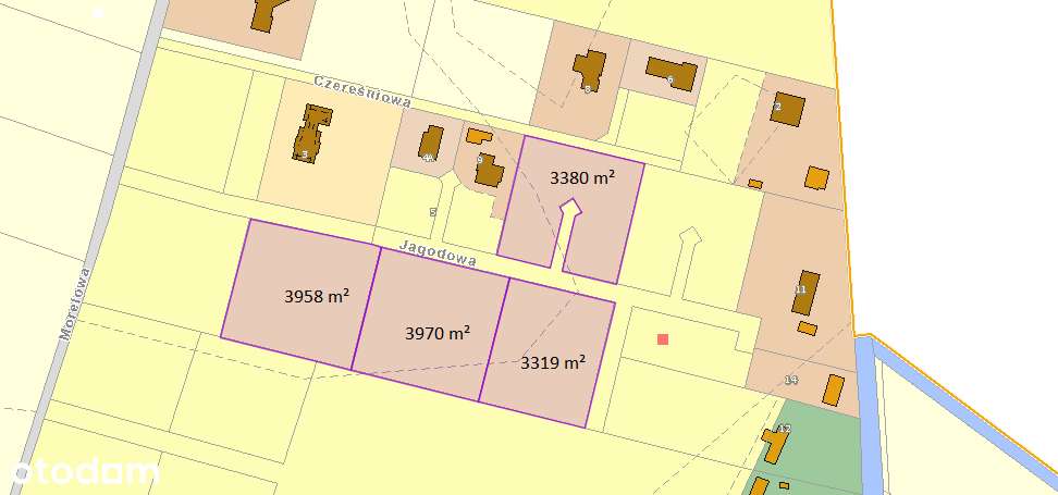 Atrakcyjne działki tak blisko Oporowa, ul. Jagodowa,Mokronos-4