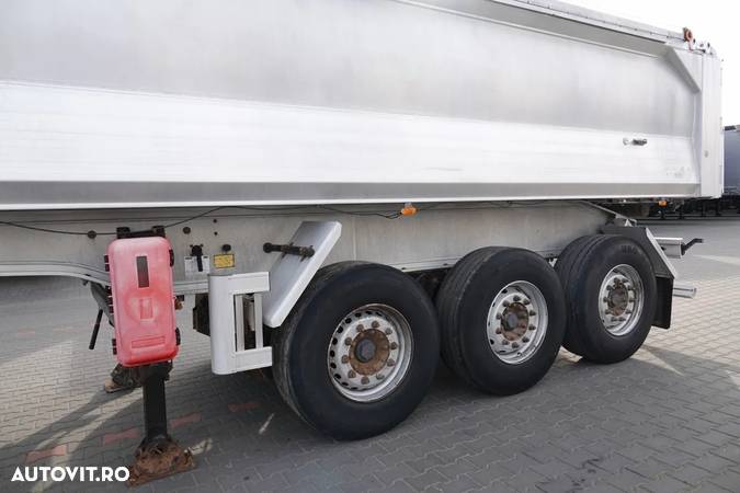 Benalu CAMION BASCULANTE 25 mc / ALUMINIU / UȘĂ clapete / GREUTATE: 5100 KG - 15