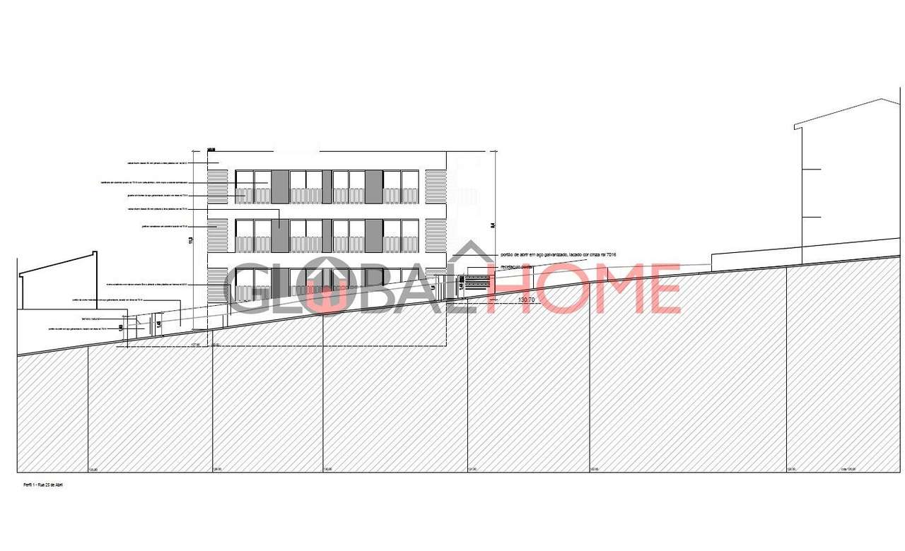 Terreno com Projeto Aprovado | Prédio 28 Frações em Fânzeres-3