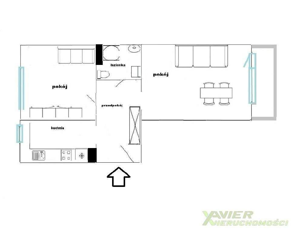 Bielany-Wawrzyszew 2pokoje Metro Parking-6